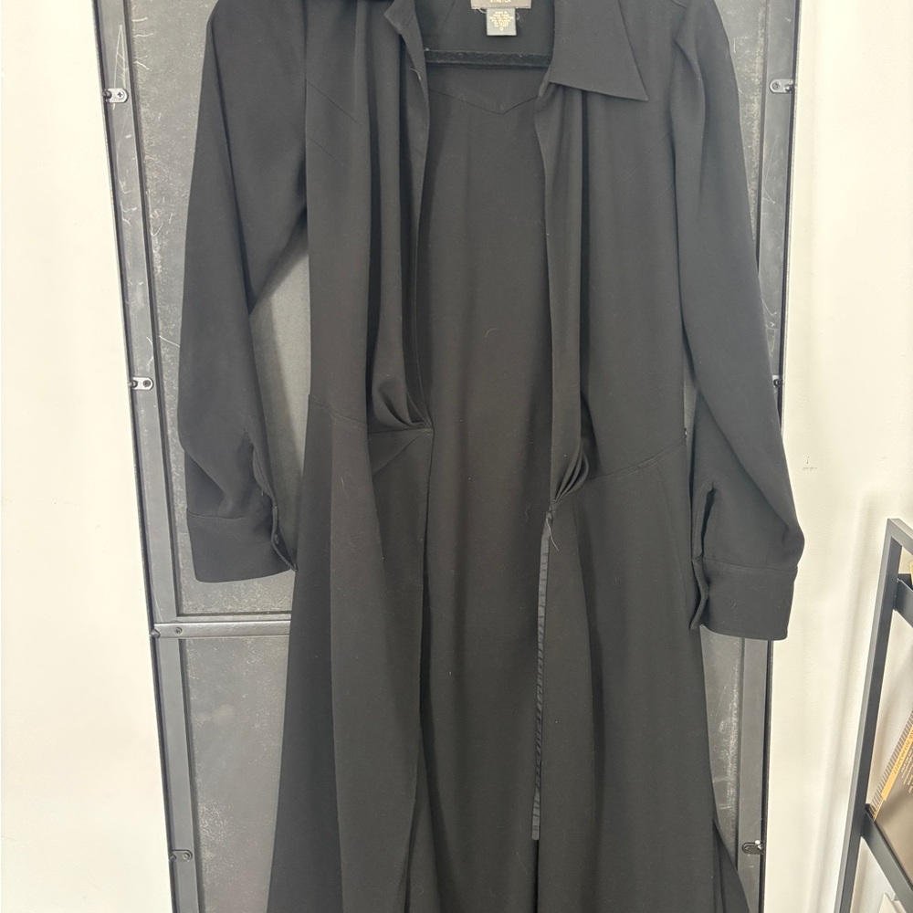 Banana Republic Classic Black Coat